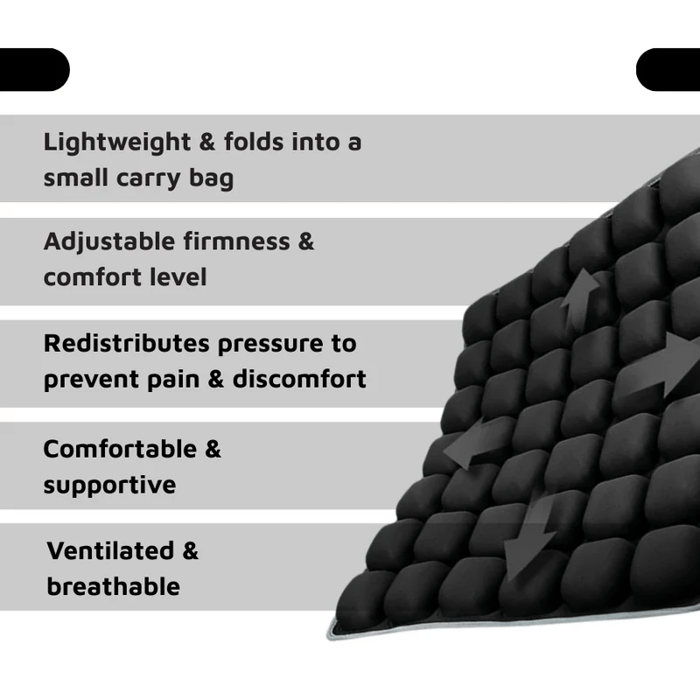 TravelEase CloudComfort Cushion